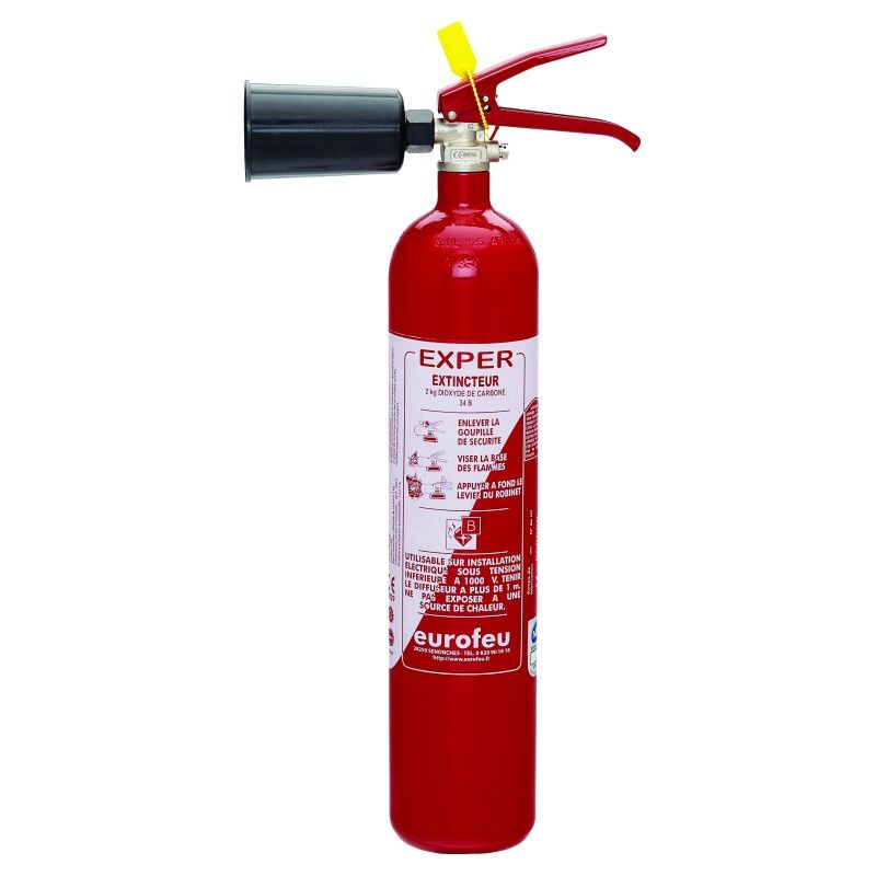 Extincteur CO2 de 2 kg