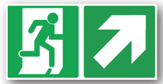 Panneau issue de secours